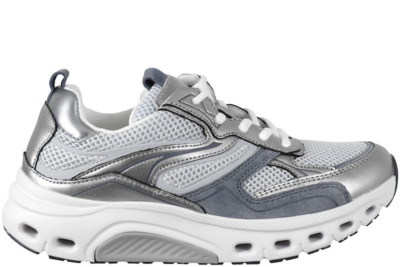 salg af GABOR ROLLING SOFT SNEAKERS I GRÅ SKIND OG TEKSTIL