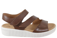 salg af GABOR SANDAL I BRUNT GLAT SKIND