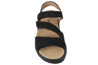 GABOR SANDAL I SORT NUBUCK