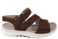 salg af GABOR ROLLING SOFT TRAVE SANDAL I MØRKEBRUNT RUSKIND