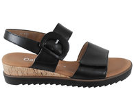 salg af GABOR SANDAL I SORT GLAT SKIND