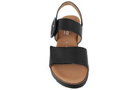 GABOR SANDAL I SORT GLAT SKIND