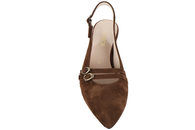 GABOR SLINGBACK PUMPS I KAKAOFARVET RUSKIND