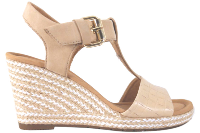 Køb GABOR SANDFARVET LET SANDAL OG NUBUCK Her - af Lette sandaler