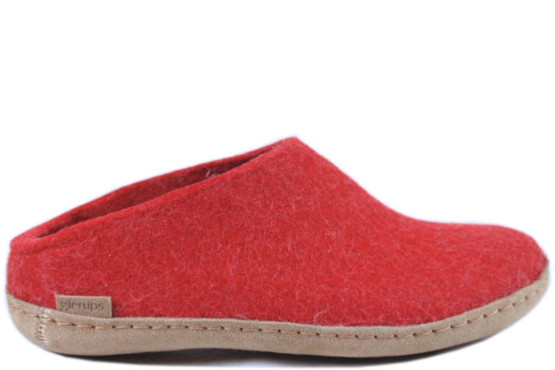 Glerups Pantofole - charcoal/nero