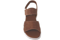 GREEN COMFORT LEAF BRUN SANDAL I SKIND