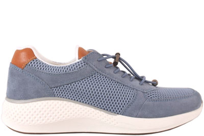 salg af GREEN COMFORT DOLPHIN BLÅ SKO I NUBUCK OG MESH