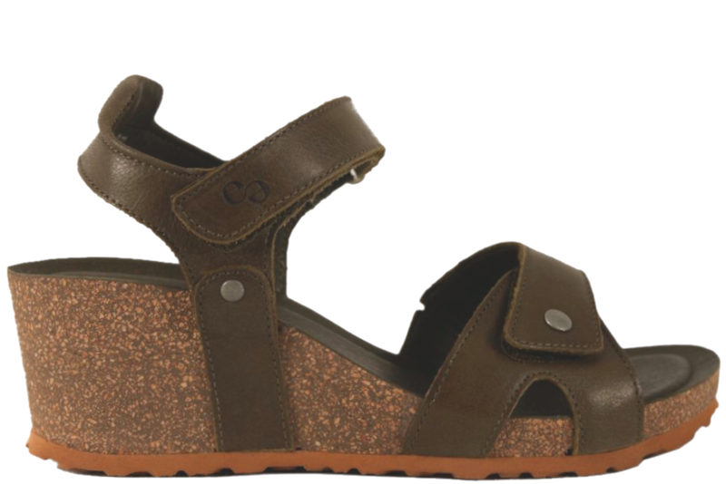 Køb GREEN COMFORT SANDAL I GLAT SKIND Her - af Lette sandaler