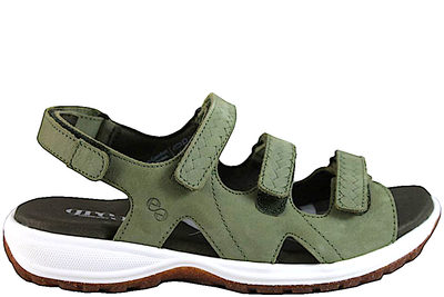 salg af GREEN COMFORT CAMINO SANDAL I GRØNT NUBUCK