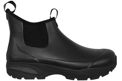 salg af GREEN COMFORT RAIN MEN RUBBERBOOT BLACK GUMMISTØVLE