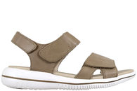 salg af GREEN COMFORT LEAF OLIVEN FARVET SANDAL.