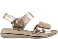 salg af GREEN COMFORT LEAF SANDAL I GULD SKIND.