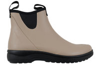 salg af GREEN COMFORT RAIN RUBBERBOOT PLAIN GUMMISTØVLE I TAUPE GUMMI