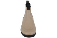 GREEN COMFORT RAIN RUBBERBOOT PLAIN GUMMISTØVLE I TAUPE GUMMI