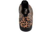 GREEN COMFORT GUMMISTØVLE MED LEOPARDPRINT