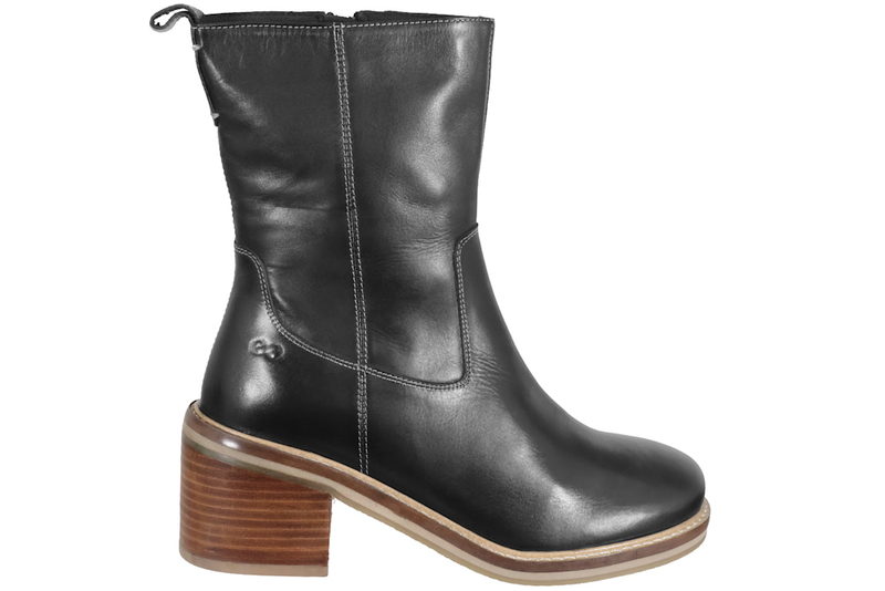 salg af GREEN COMFORT BARCELONA MIDCUT STØVLE I SORT SKIND