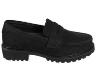 salg af GREEN COMFORT BERLIN LOAFERS I SORT OLIERET NUBUCK
