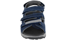 GREEN COMFORT CAMINO SANDAL I MARINEBLÅT OLIERET SKIND