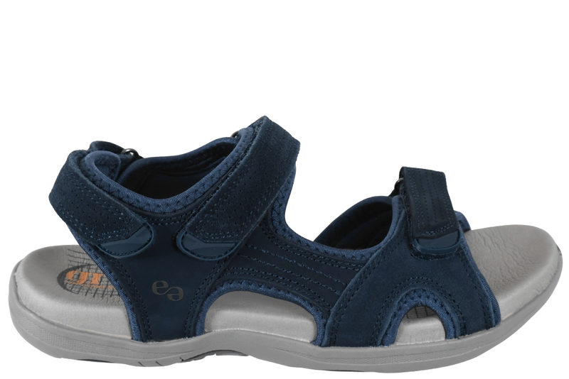 salg af GREEN COMFORT CORSICA SANDAL I MØRKEBLÅT SKIND