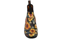 GREEN COMFORT RAIN RUBBERBOOT - SUNFLOWER