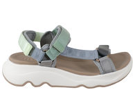 salg af GREEN COMFORT VENICE SANDAL I GRØNT TEKSTIL