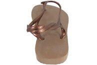 HAVAIANAS KLIPKLAPPER MED BRONZE REMME