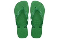 salg af HAVAIANAS TOP VERDE PATRIA KLIPKLAPPER I GRØNT GUMMI