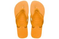 salg af HAVAIANAS TOP POP YELLOW KLIPKLAPPER I ORANGE GUMMI