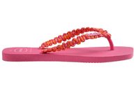 HAVAIANAS SLIM SQUARE BOHO ROSA FLUX KLIPKLAPPER I PINK GUMMI