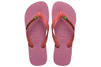 salg af HAVAIANAS BRASIL LOGO ROSE CHIFFON KLIPKLAPPER