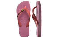HAVAIANAS BRASIL LOGO ROSE CHIFFON KLIPKLAPPER