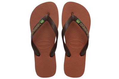 salg af HAVAIANAS BRASIL LOGO RUST COFFEE KLIPKLAPPER