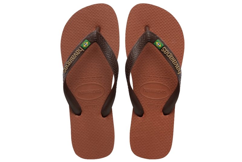 salg af HAVAIANAS BRASIL LOGO RUST COFFEE KLIPKLAPPER