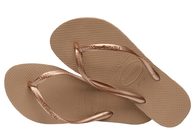 HAVAIANAS SLIM FC ROSE GOLD KLIPKLAPPER
