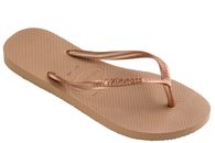 HAVAIANAS KLIPKLAPPER I GULDFARVET GUMMI