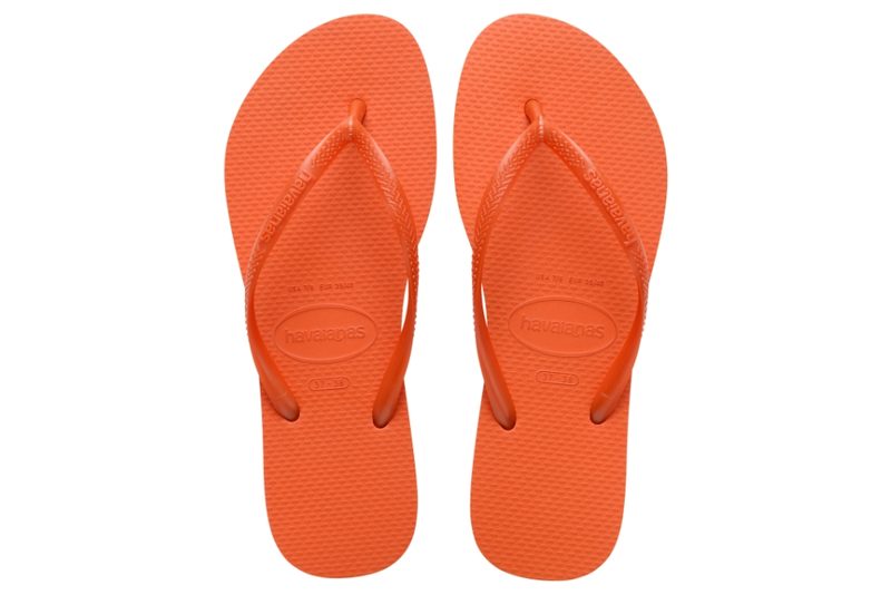 salg af HAVAIANAS SLIM FC SUNSET ORANGE KLIPKLAPPER