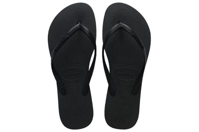 salg af HAVAIANAS TOP KLIPKLAPPER I SORT GUMMI