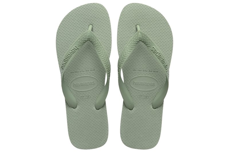 salg af HAVAIANAS TOP SENSES FC SMOKE GREEN KLIPKLAPPER