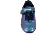 HUMMEL TOP STAR F.G. JR FODBOLDSTØVLE I METALLISK BLÅ OG LILLA PU