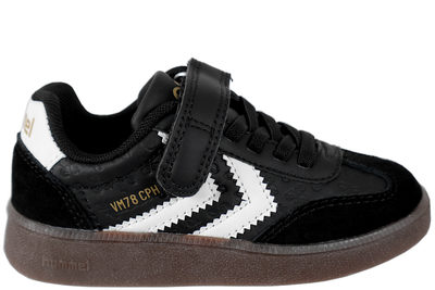 salg af HUMMEL VM78 CPH LS JR SKO I SORT PU OG RUSKIND