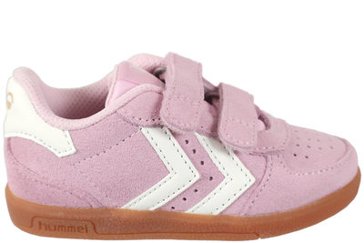 salg af HUMMEL VICTORY SUEDE II INFANT SKO I LYSERØDT SKIND