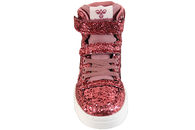 HUMMEL STADIL GLITTER JR BASKETSTØVLE I PINK GLIMMER