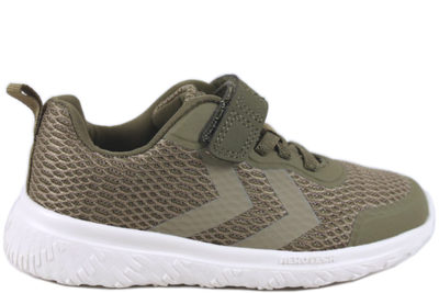 salg af HUMMEL ACTUS ML JR ARMY GRØN TEKSTIL SNEAKERS