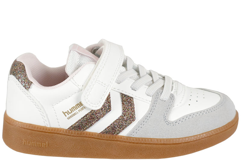 salg af HUMMEL HANDBALL PERFEKT SP JR WHITE GLITTER SNEAKER