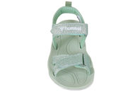 HUMMEL SANDAL GLITTER JR FROSTY GREEN