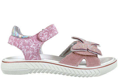 salg af IMAC SANDAL I LILLA RUSKIND MED SOMMERFUGL