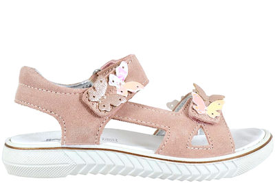 salg af IMAC SANDAL I ROSA RUSKIND MED SOMMERFUGLE
