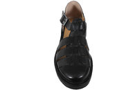 LLOYD LINA SLIPPER SANDAL I SORT GLAT SKIND