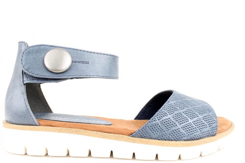 Køb MARCO TOZZI BLÅ Her - Salg Lette sandaler