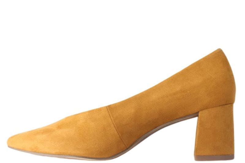 MARCO TOZZI MUSTARD Her - Salg Pumps